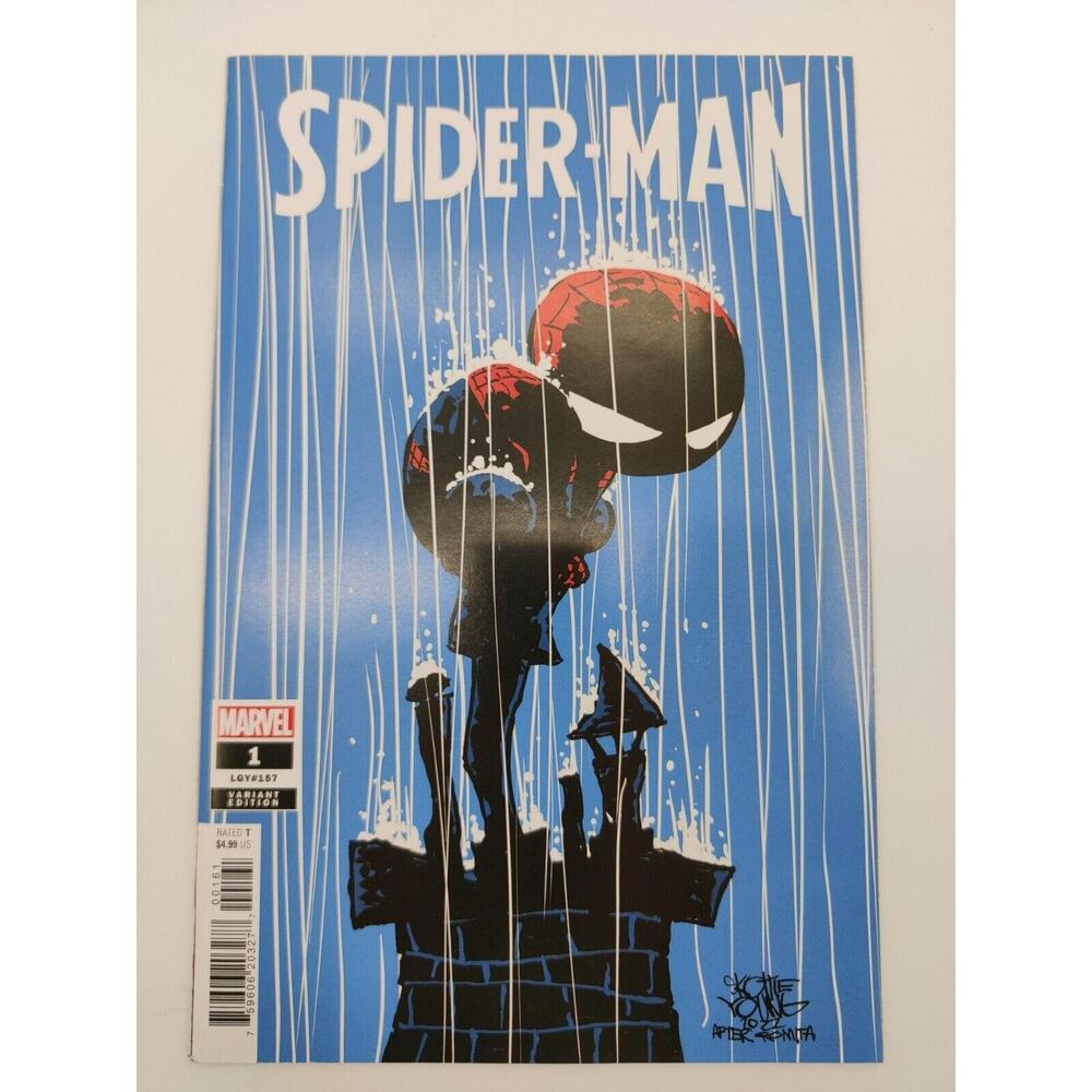 SPIDER-MAN # 1 Scottie Young‎ Variant Cover Marvel Comics 2022